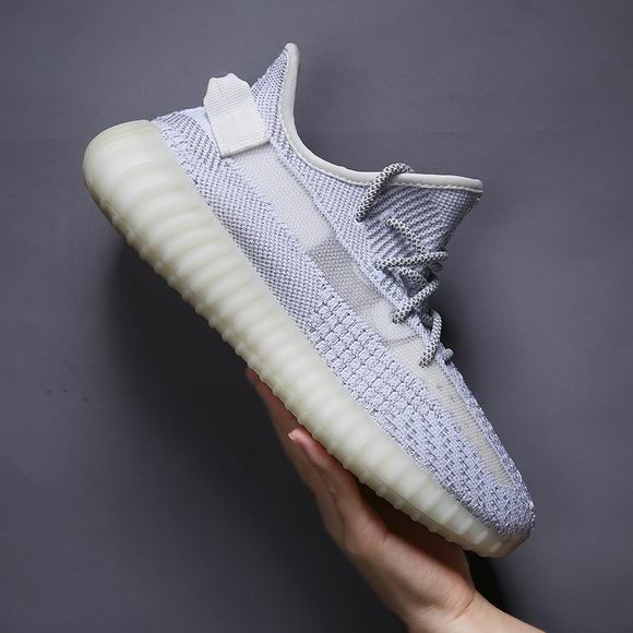 White Yeezy 350 Shoes For Men and Women-1 - Click Image to Close